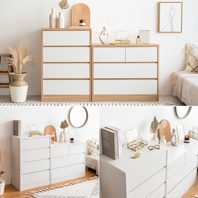 g153011]【幅80cm】Linoa チェスト キャビネット・チェスト | 家具