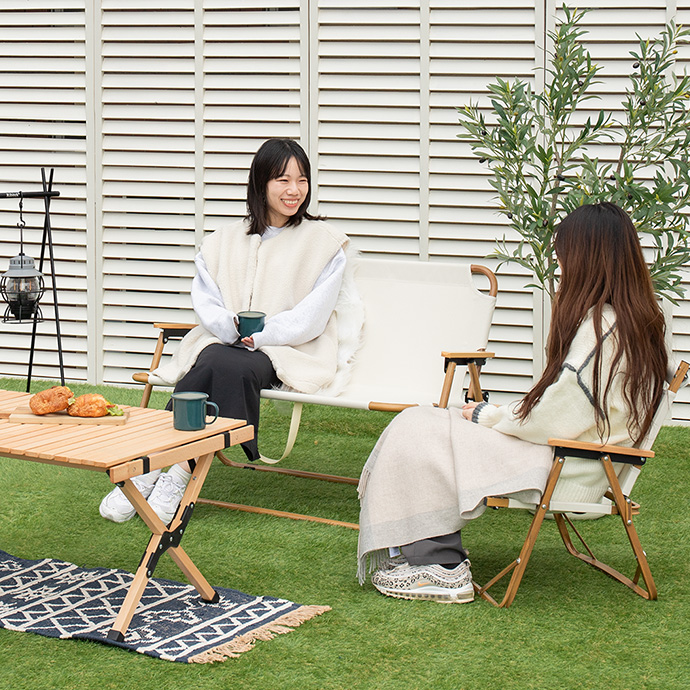 g158001]DO・350 1人掛けアウトドア折りたたみチェア アウトドア用品