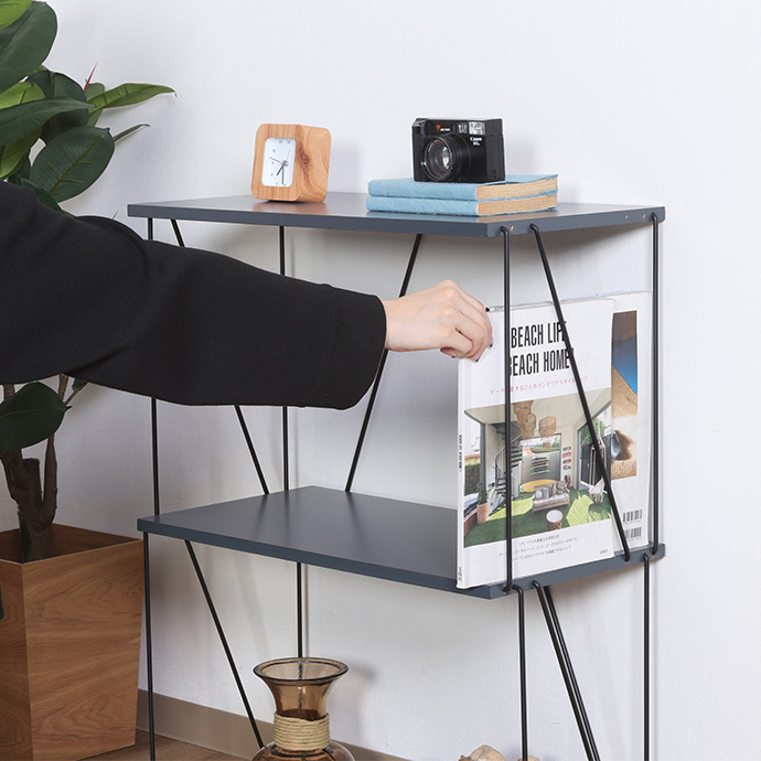 g11513]【幅61.5cm】Ezbo ワイヤーラック3段 ラック | 家具