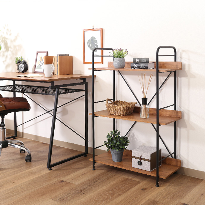 g11576]【幅71cm】Smart マルチシェルフ 3段タイプ ラック | 家具