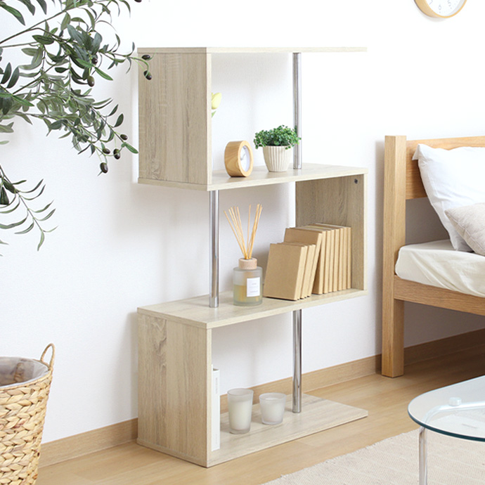 g11719]【幅60cm】Lomen S字型ディスプレイラック ラック | 家具