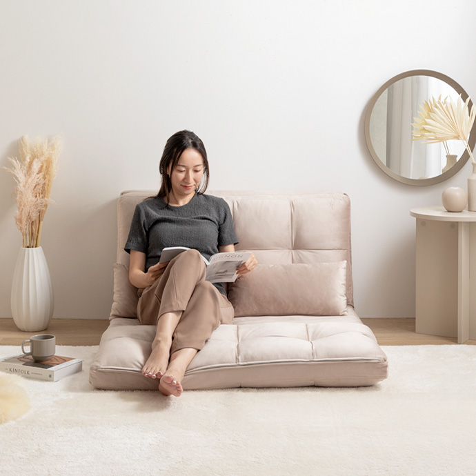 g118040]Lara リクライニングソファベッド ソファーベッド | 家具