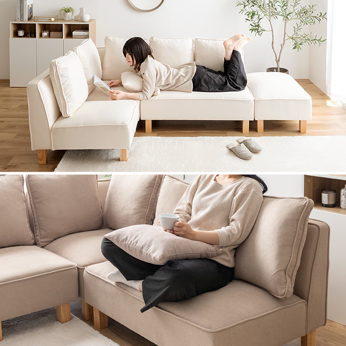 g118060]【単品】Cindy オットマン スツール | 家具・インテリア通販は