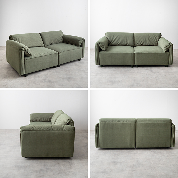 g118080]【幅158cm】Nolan 2人掛けソファ 2人掛けソファー | 家具