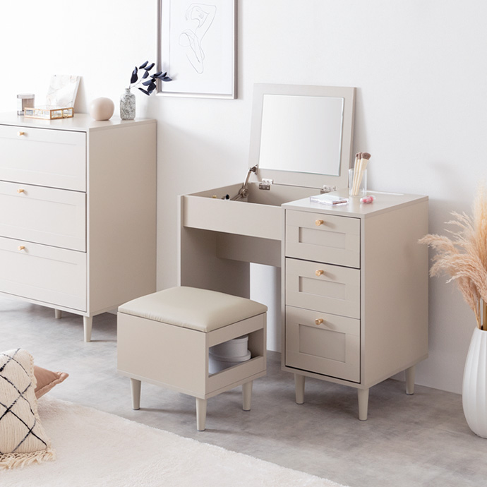 g138014]【幅80cm】Calan ドレッサーデスク ドレッサー | 家具