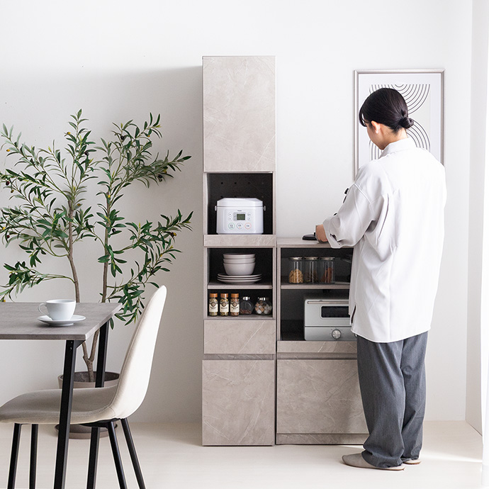 g138036]【幅32cm】Topu 隙間キッチン収納 食器棚 | 家具・インテリア