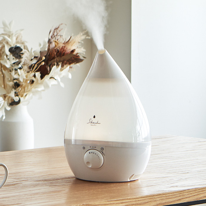 g37290]【容量3.3L】Shizuku touch+ 超音波式アロマ加湿器 加湿器