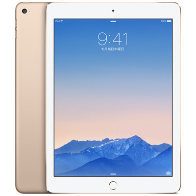 第2世代】iPad Air2 Wi-Fi 64GB ゴールド FH182J/A A1566|中古