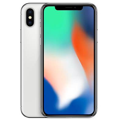 SIMロック解除済】SoftBank iPhoneX A1902 (MQC22J/A) 256GB シルバー
