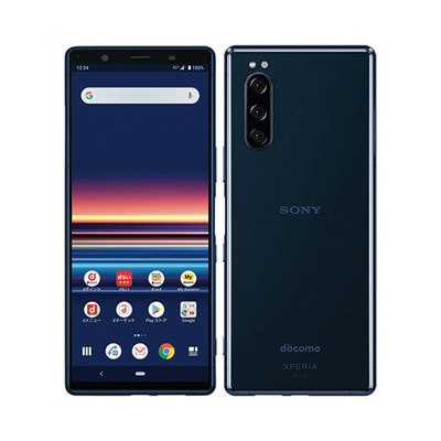 SIMロック解除済】docomo Xperia5 SO-01M Blue|中古スマートフォン格安
