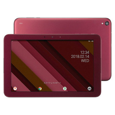 SIMロック解除済】au Qua tab QZ10 KYT33 Bordeaux|中古タブレット格安