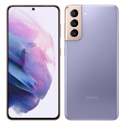SIMロック解除済】au Galaxy S21 5G SCG09 ファントムバイオレット