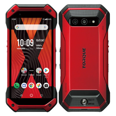 SIMロック解除済】au TORQUE 5G KYG01 RED|中古スマートフォン格安販売