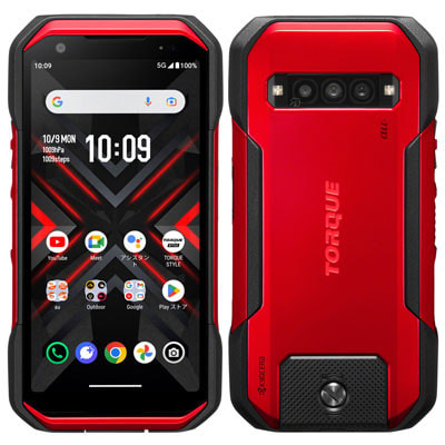TORQUE G06 KYG03 レッド【au版SIMフリー】|中古スマートフォン格安