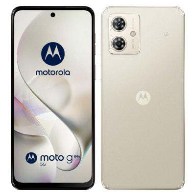 Moto g64y 5G A401MO バニラクリーム【Y!mobile版SIMフリー】|中古