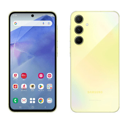 Galaxy A55 5G SC-53E オーサムレモン【RAM8GB/ROM128GB docomo版SIM