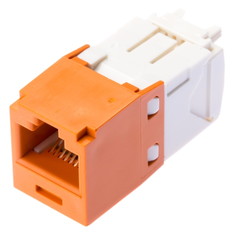 CJ688TGIW: カテゴリ6 モジュラージャック(TGタイプ・オフホワイト