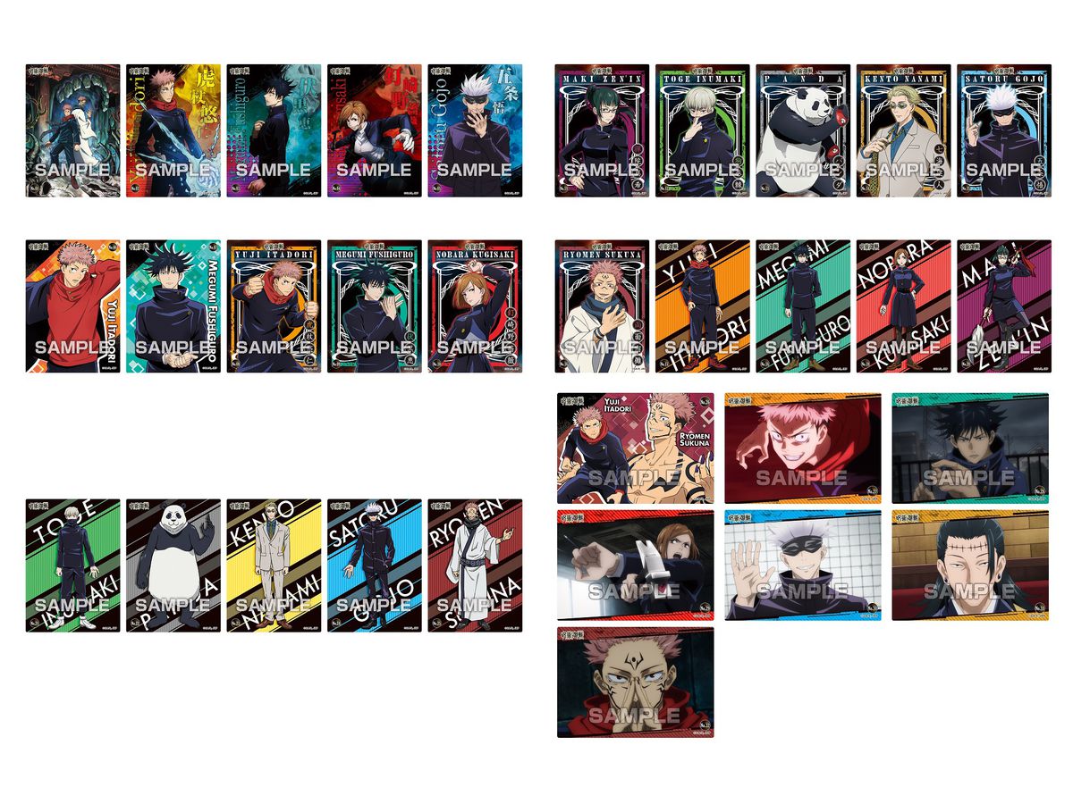 呪術廻戦: クリアカードコレクションガム 1Box 16pcs | HLJ.co.jp