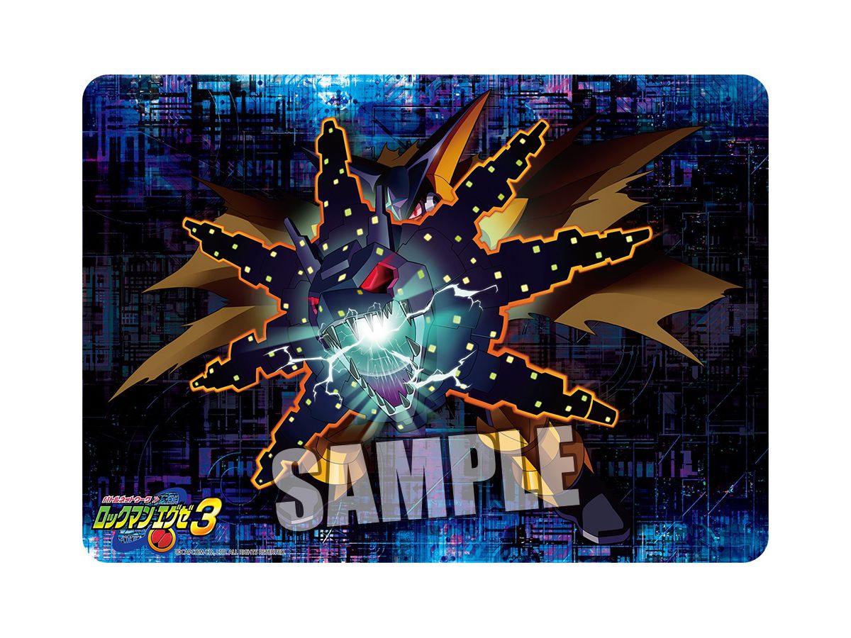 キャラクター万能ラバーマット ロックマン エグゼ3 フォルテ | HLJ.co.jp