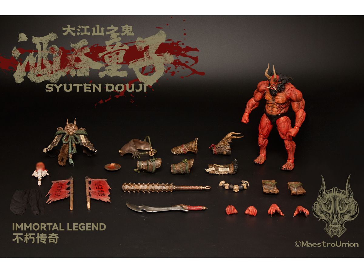 1/12 IMMORTAL LEGENDシリーズ MU-IL001 酒呑童子 可動フィギュア