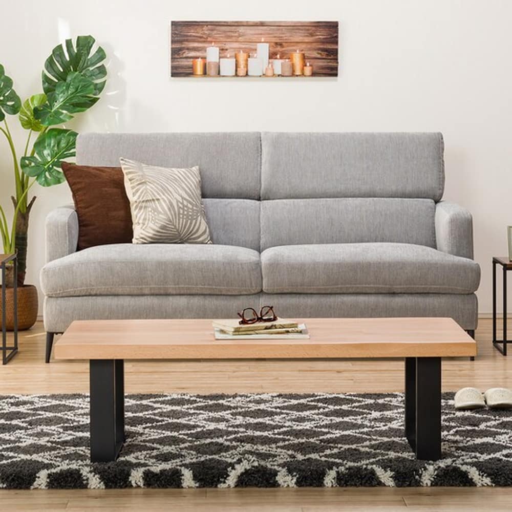 3人掛けソファ 布張りタイプ (サザーラ GY) 3人掛けソファ 布張りタイプ (サザーラ GY) | ニトリネット【公式