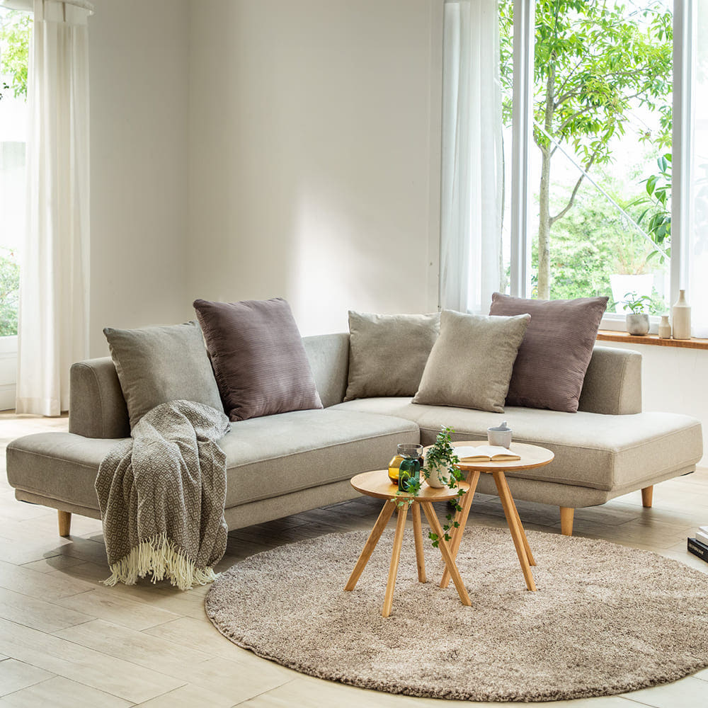 ANEMONE ビーズソファ BEIGE 家具 アネモネ 中古美品 ANEMONE ビーズ