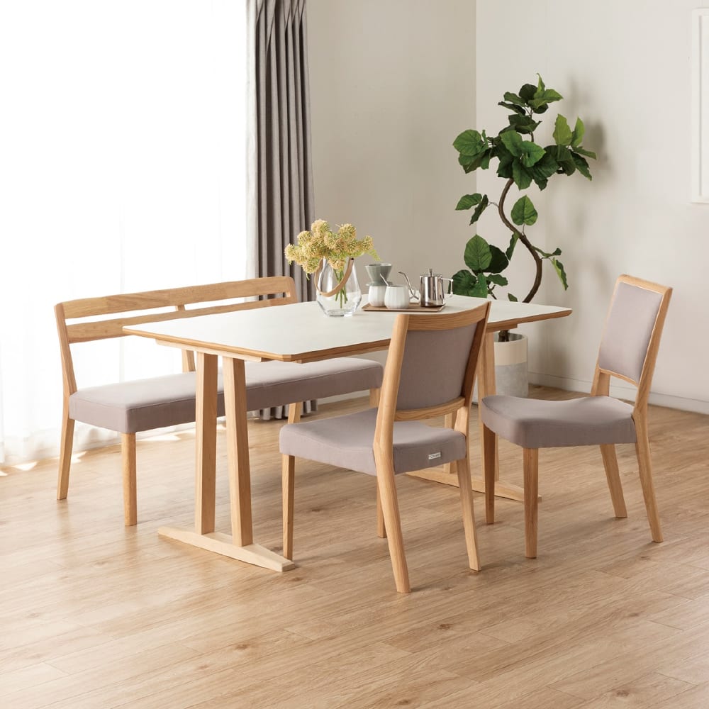 カリモク］【地域限定】ダイニング4点セット 4人掛け テーブル＋チェア