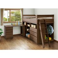 システムベッド コネクトⅥ フルセット(MBR)(ｾｯﾄ MBR): 学習机