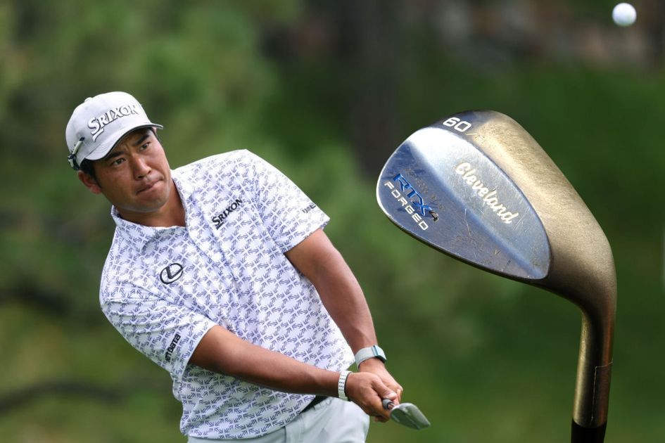 松山英樹は、超難しいバンス0度の60度ウェッジをフェースをマン開きで