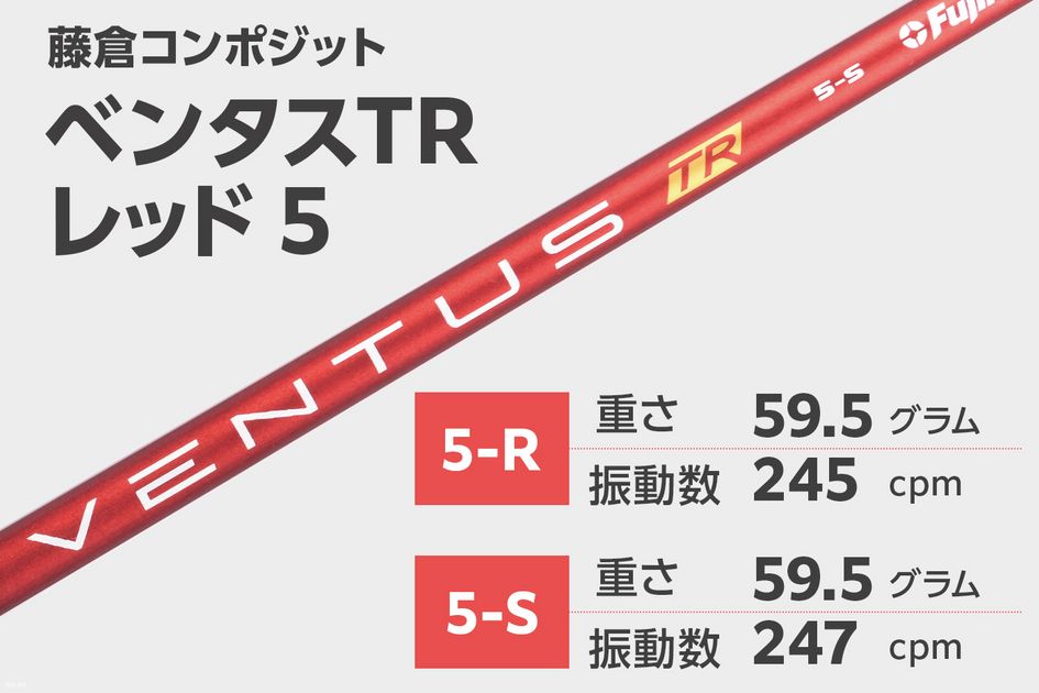 VENTUS TR RED 6-S テーラーメイドスリーブ（シャフトのみ） 【公式通販】