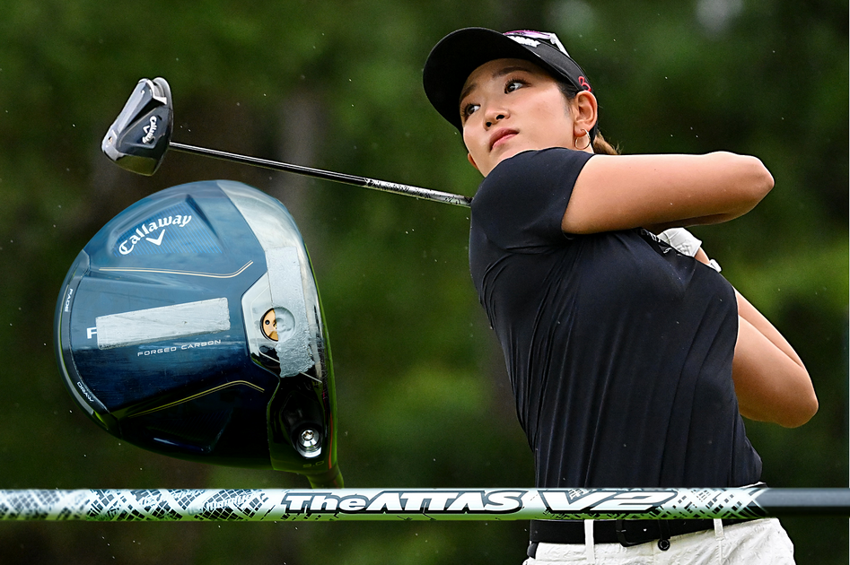 原英莉花、師匠・ジャンボ譲りの“高性能センサー”で選ぶシャフトは13本