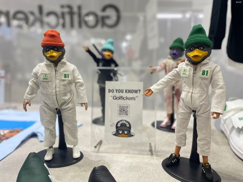 写真] JGFで見つけたユニークなアヒルが可愛すぎる！ ZOZOチャンピオン