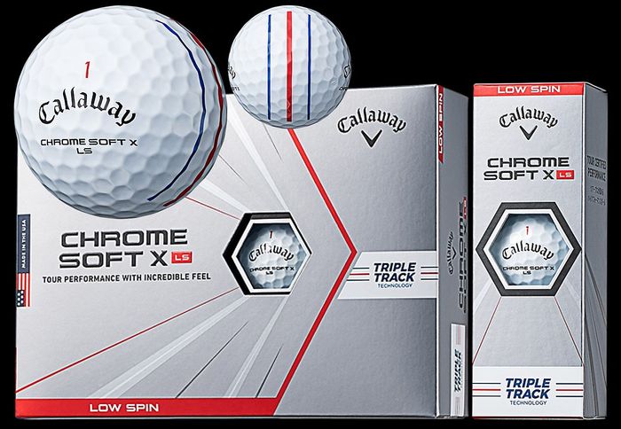 ティショット低スピン、アプローチ高スピン。キャロウェイ『クロム