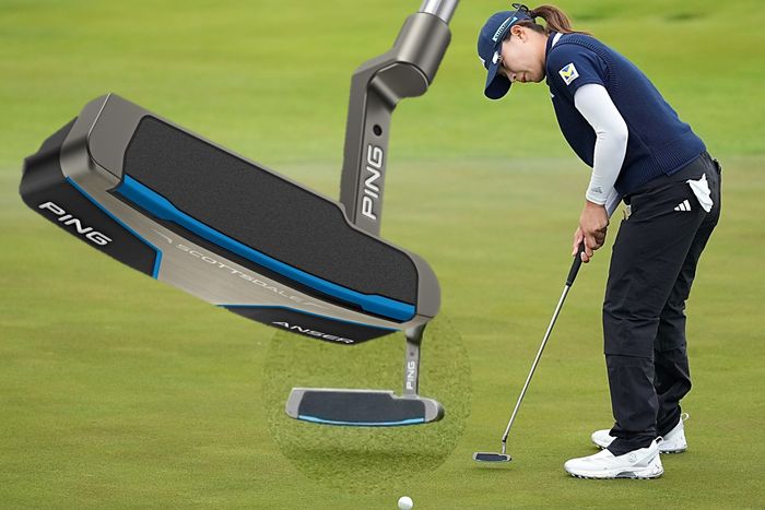 渋野日向子、メジャーのグリーンにはやはりPING！？ 契約外で