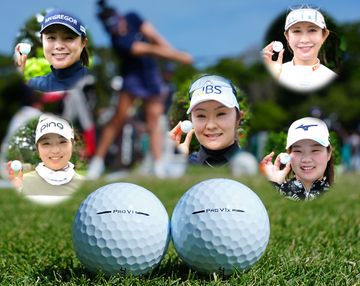 タイトリスト『プロV1・プロV1x』が女子開幕戦で驚異の51名で使用率No