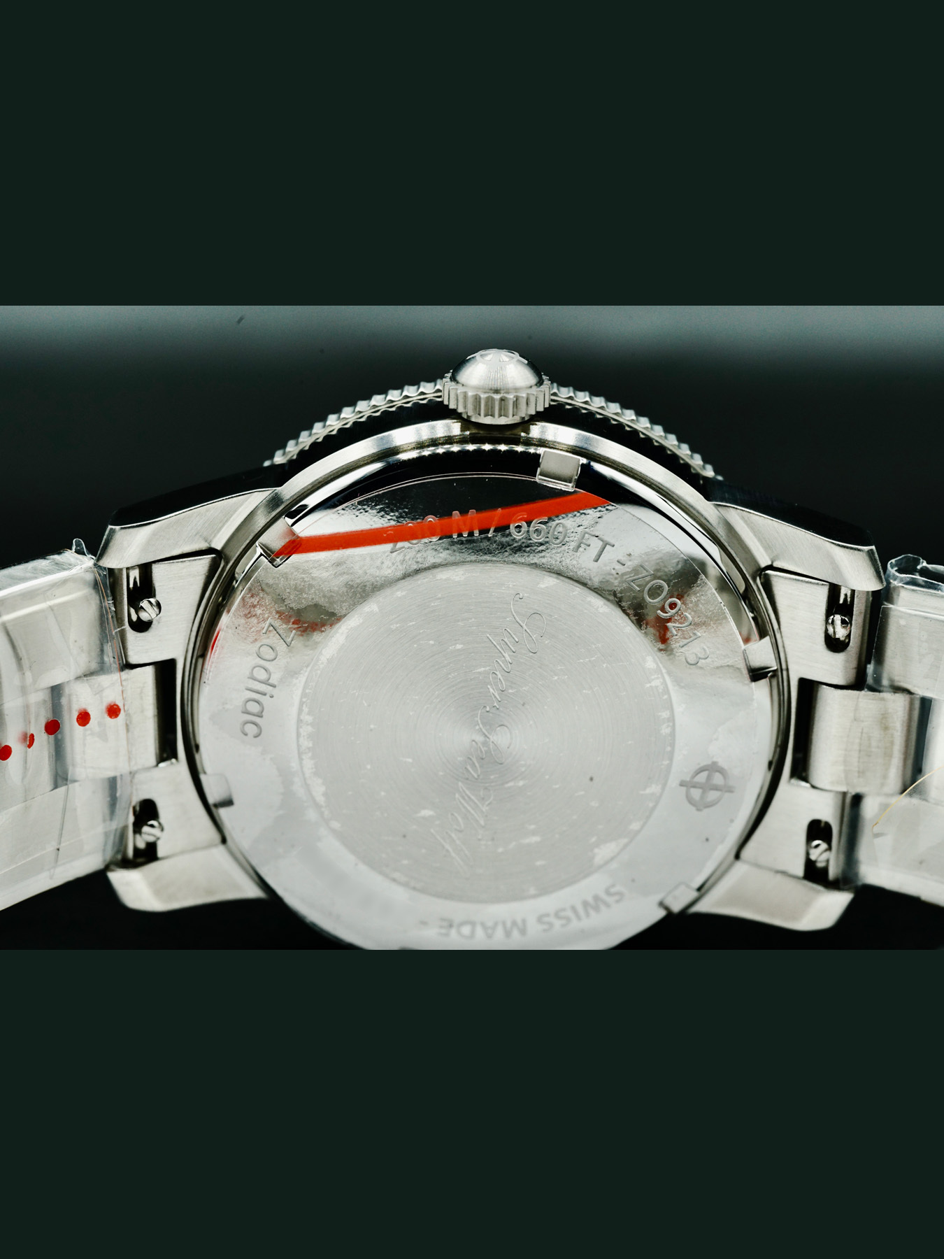 Zodiac Super Sea Wolf 1953 Diver on Bracelet ZO9213 - Exquisite