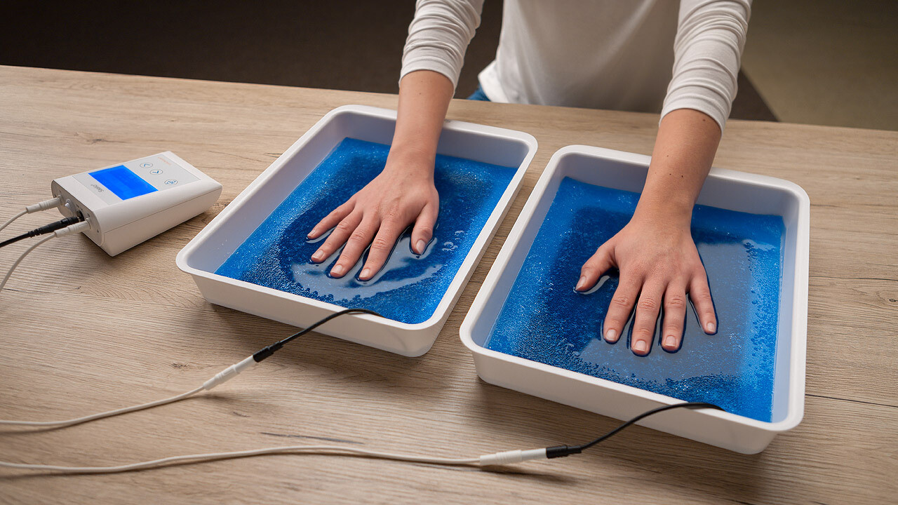 Saalio イオントフォレーシス本体 / 手・足・脇用セット