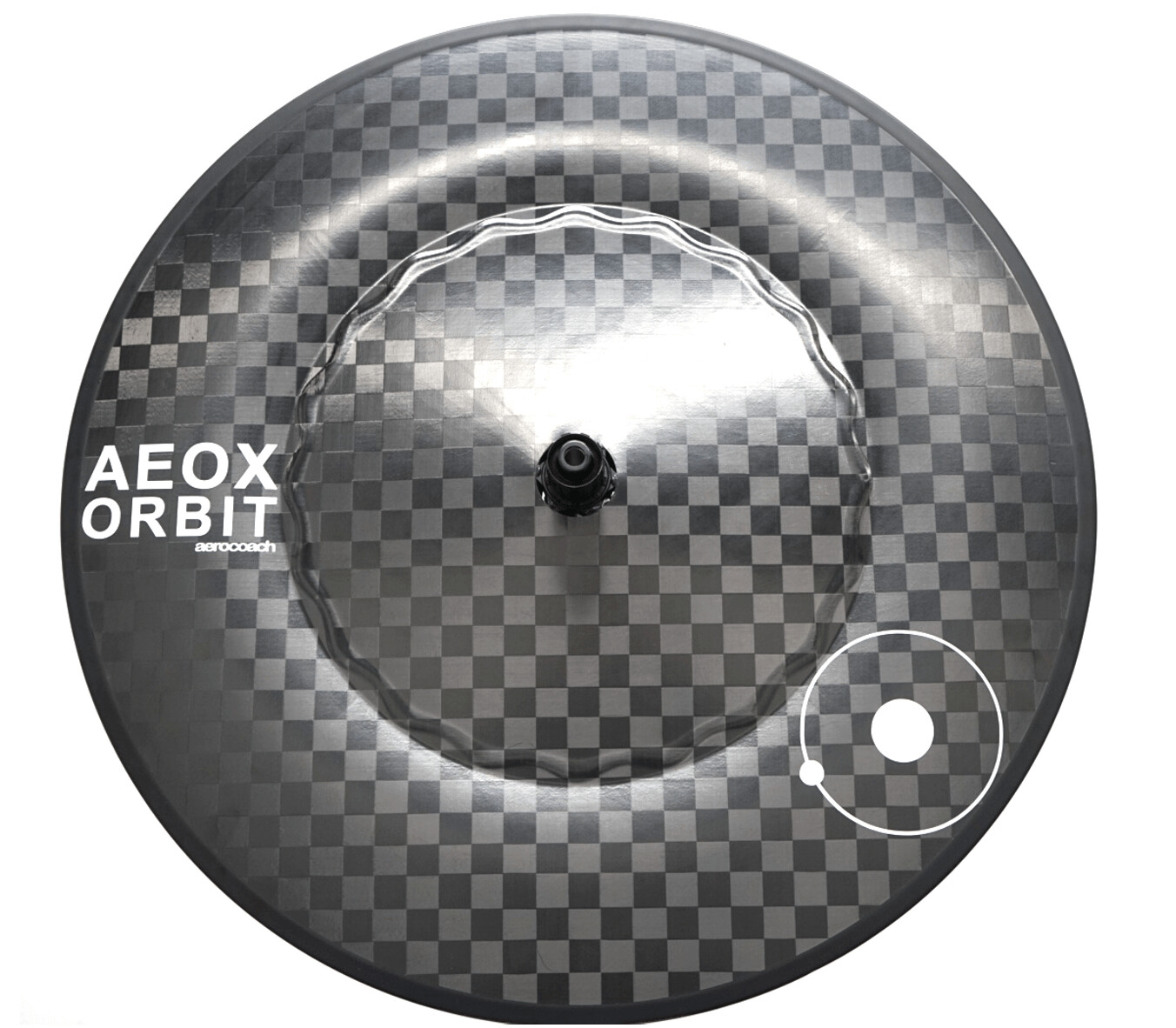 AeroCoach AEOX® Orbit carbon tubeless disc brake disc wheel