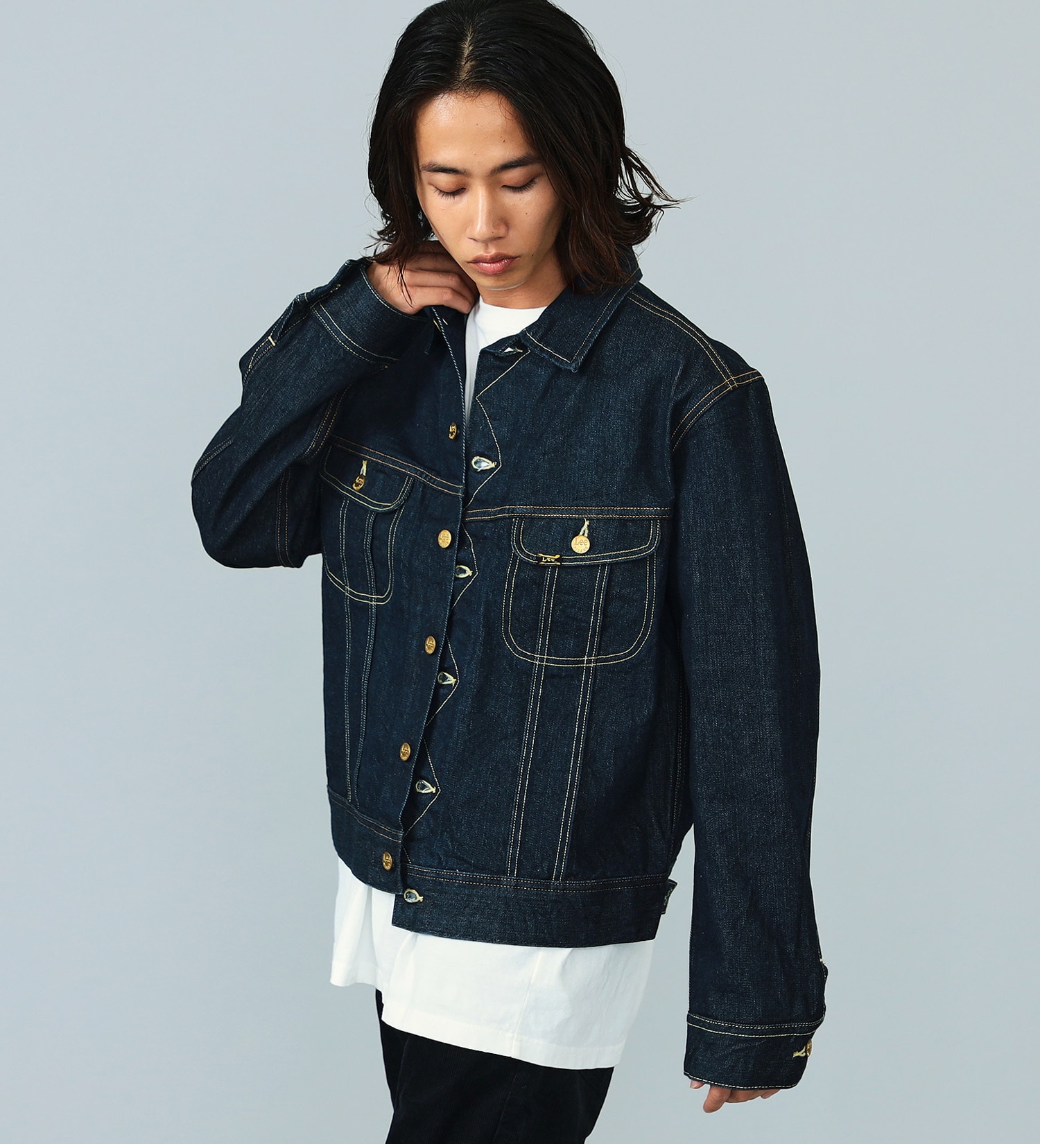 予約】AMERICAN RIDERS 101Jデニムジャケット セットアップ対応【渋川