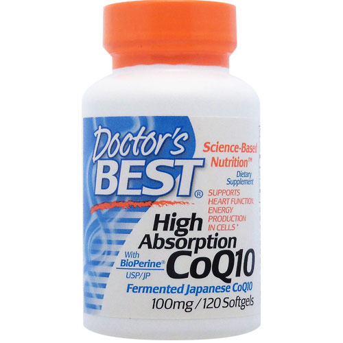 お得サイズ ] 高吸収コエンザイムQ10（CoQ10）100mg 120粒 High
