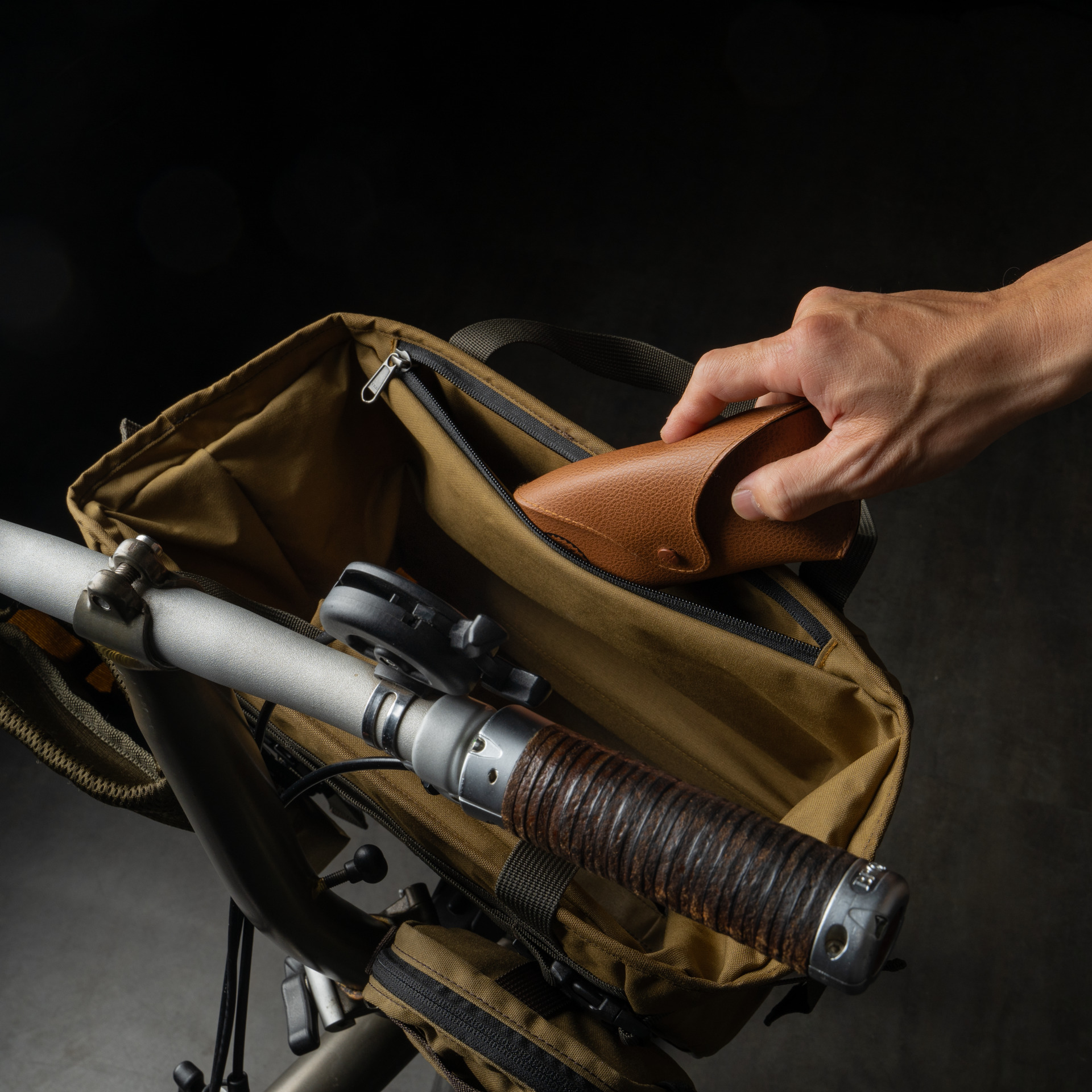 PIONEER パイオニア」ミニバスケットバッグ（キャリアフレーム及び