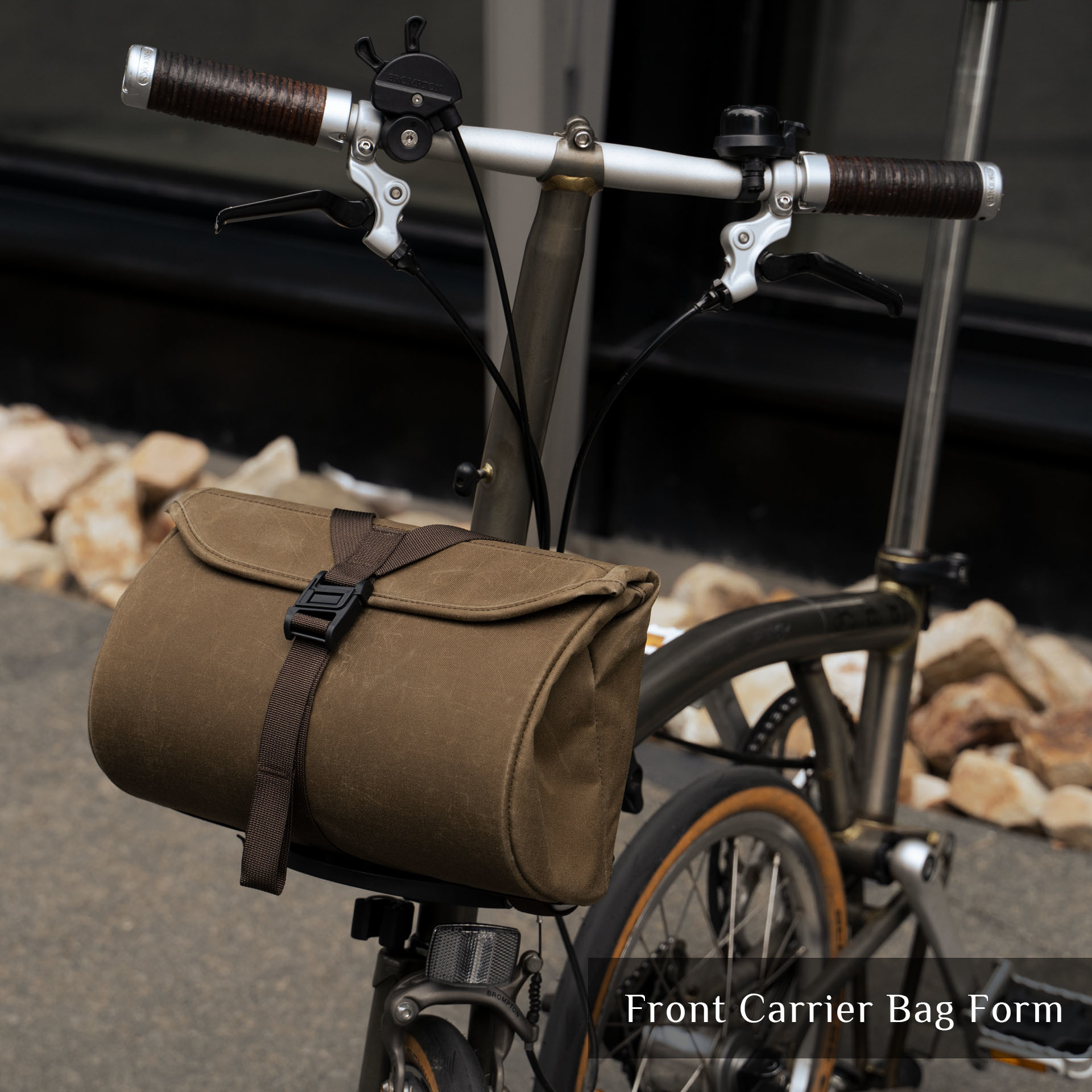 Y-Bag for Brompton 8L (Carrier Frame NOT included) - Handmade