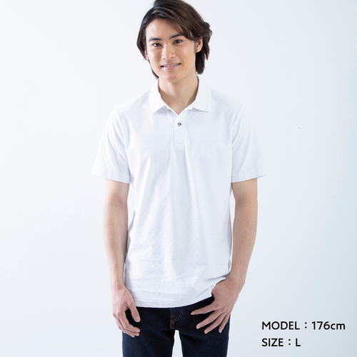 FREEZE TECH LIFE STYLE LINE 冷感ポロシャツ White - LIBERTA ONLINE