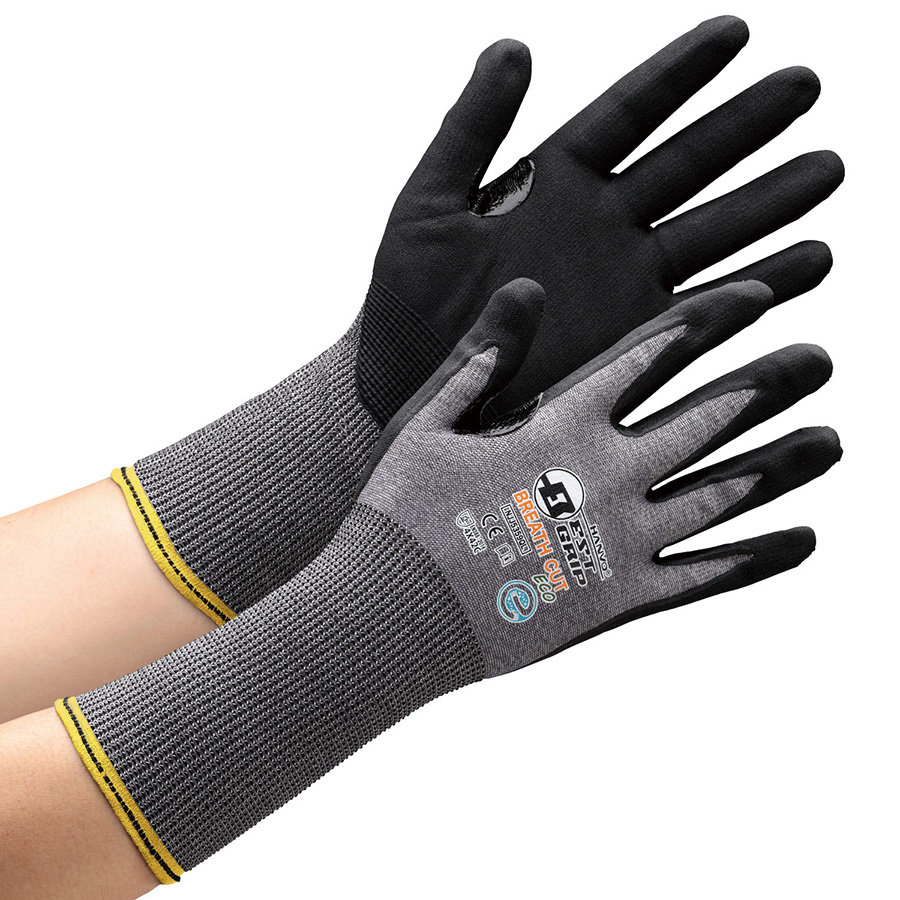 耐切創性手袋 ブレスカットECO NJJ5359QL 袖長 LL