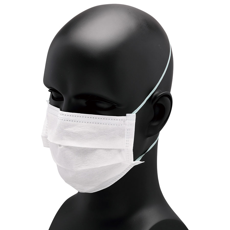 クリーンマスク 頭掛けタイプ BCM－3UH（3層式） 50枚