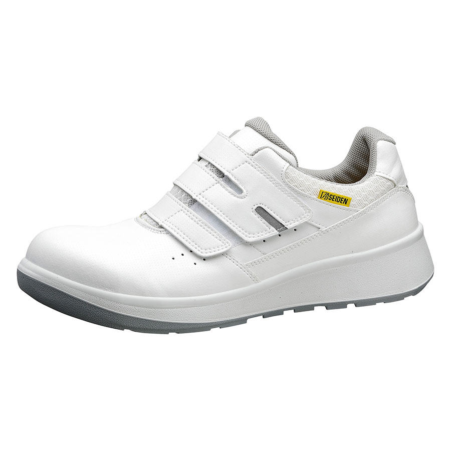 安全靴 G4595 静電 （バンドタイプ） ホワイト | 【ミドリ安全