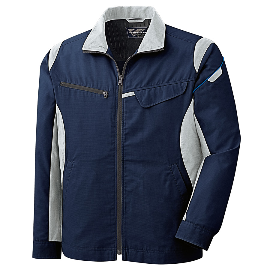 ベルデクセルフレックス 男女共用ジャンパー VE747上 ネイビー