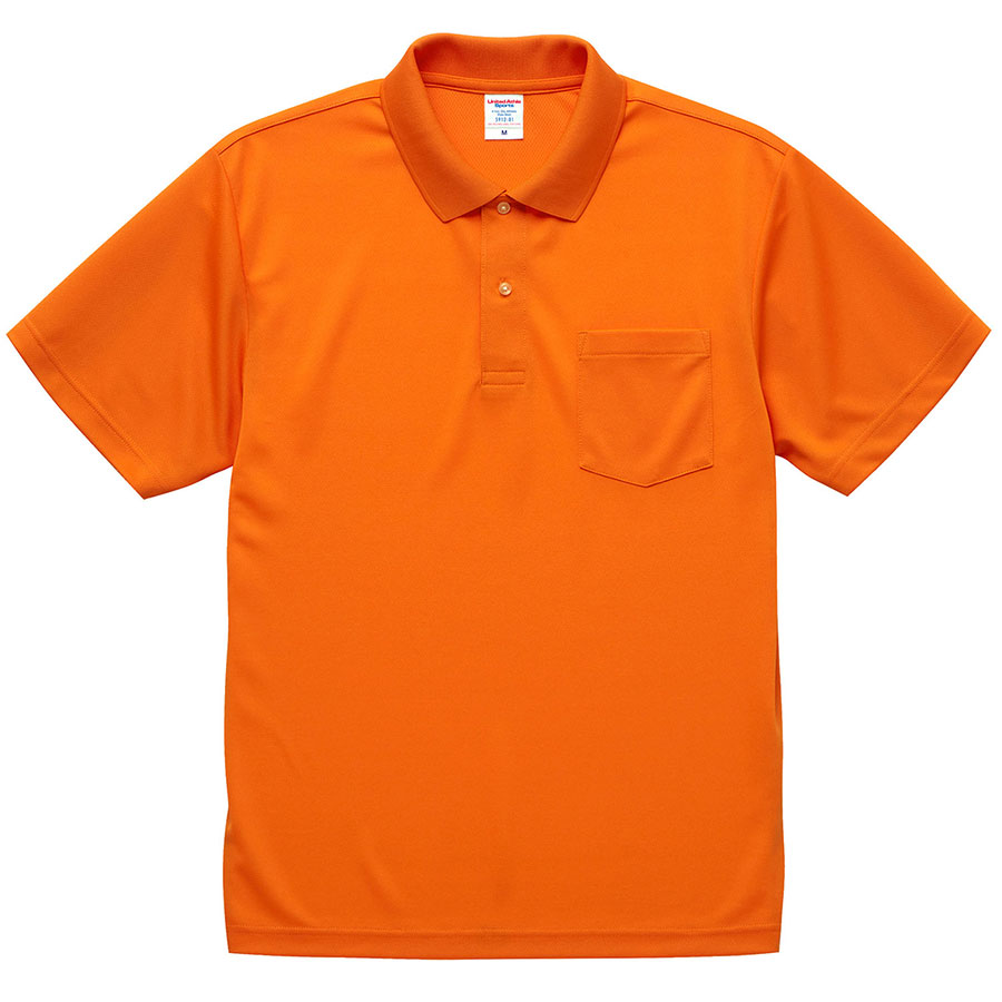 4．1oz ドライアスレチック ポロシャツ（ポケット付） 5912