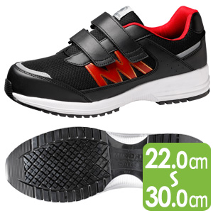 超軽量耐滑作業靴 WL－115 （バンドタイプ） ブルー | 【ミドリ