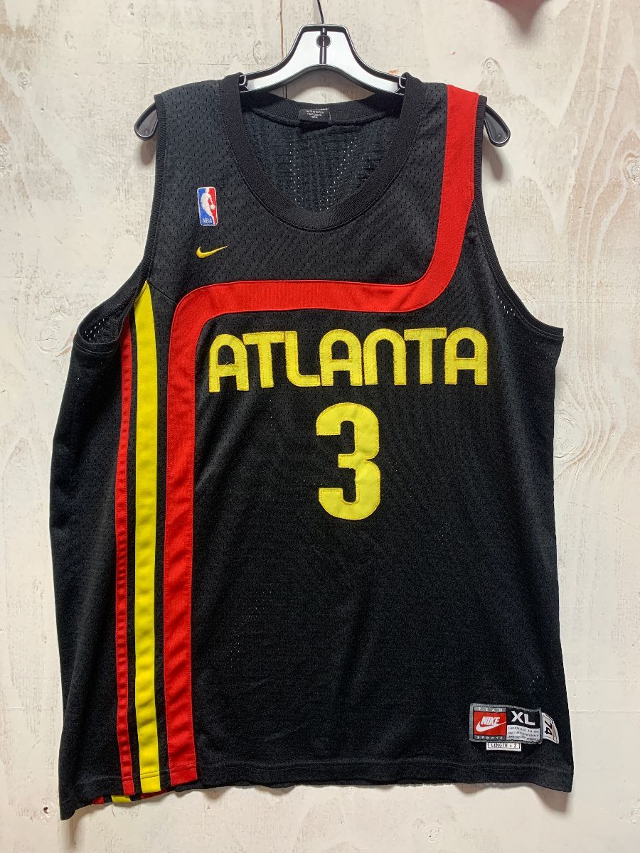 Retro Nba Atlanta Hawks Basketball Jersey #3 Shareef Shareef Abdur
